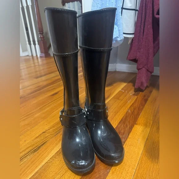 Michael Kors Rain Boots Size 7 - Picture 3 of 4
